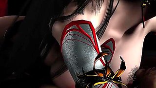 Lustful Warrior Want to Ride a Big Cock - 3D Animation