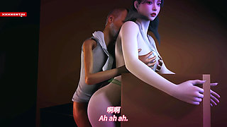Cheating Wife Big Tits Animated to Perfection - 3D Animation Hentai