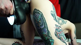 Lili J U N E X - AMAZING BELLY BULGE-Side Angle At The END