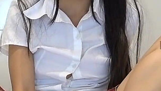 Cheating Asian Girlfriend Fucks Stranger