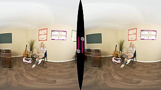 White Lie Wanker - Cute Blonde Slut Striptease - Sexlikereal