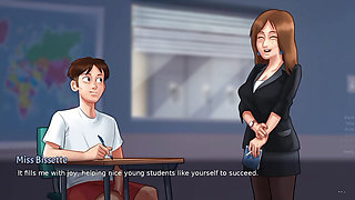 Sneaky Link with My French Teacher (Summertime Saga Gameplay)