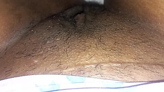 Just Woke up the Brunette Is Fucking Her Pussy Until She Orgasms