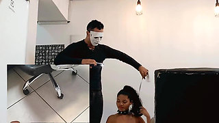 Stepdaughter Receives Her First Spanked with Kitchen Spatula