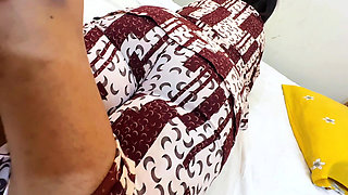 Hot Stepmom anal Fucked By Stepson's Friend when she rest on bed and watching porn video