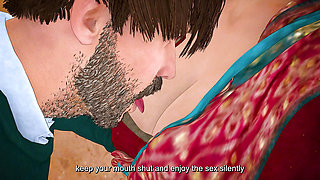 Lonely Bhabhi satisfies her pussy hunger by fucking with landlord's dick