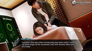 Waifu Academy - Fake Masseur Seduces And Creampies A Horny Japanese Busty Teen With A Tight Wet Little Pussy - #28