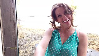 Old mature GILF in homemade amateur hardcore - Big natural tits