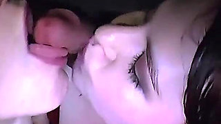 Blonde Bitch Swallows It All - Golden Shower & Cumshot at the End