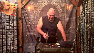 Fire Play Lesson with Lanista Bear and Domina Satana