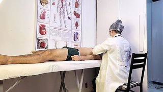 Patient Becomes Rigid in Front of the Nurse During the Examination