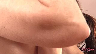 Incredible lesbians horny sex mind-blowing video