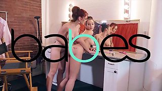Babes - Euro Wife Angelika Grays Shows The Perks of Working From Home