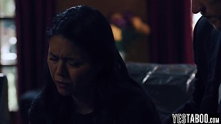 Oliver Flynn And Dana Vespoli In Stepson Cheers Up Sad Asian Wife Stepmom