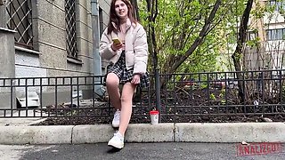 Hot Pearl: Horny Russian Fuck Doll Gets Her Asshole Drilled