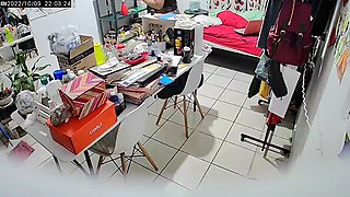 Watch the bedroom camera in my office