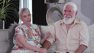 Amateur porn video of an old couple having sex like in good old days
