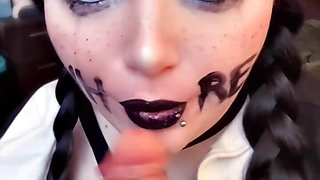 Chunky Wednesday Addams Porn Mistress Interview