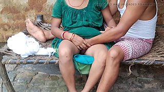 Indian Girl Moans Loudly - Hot Outdoor Fucking with Trilokinath
