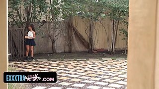 Exxxtrasmall - wondrous small brazilian (Gabriella Ford) fucks neighbor