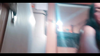 The Plumber Leaves His Cum in My Pussy. a Cheating BBW Fucks the Plumber When Her Boyfriend Isn't Home