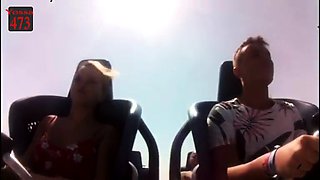 Amateur european slut enjoys public fuck