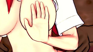 the Demon President Punished Me for Sneaking Into the Club... and I Couldn’t Resist (rias Gremory Waifu Animation)