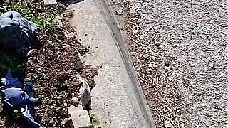 Nurse Vicki Is Sweating in the Garden