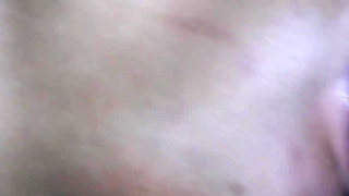 Big White Rod Cums in Black Slut Mouth for Her to Swallow