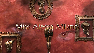 Miss Alessa Milano Red Latex, my Sissy Slut & the BBC