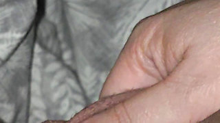 Step mom hand help step son dick with low erection
