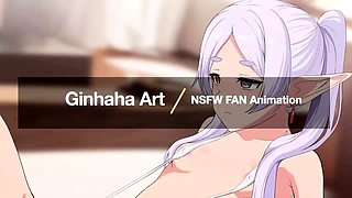 Hentai chick enjoys anal sex at the gym