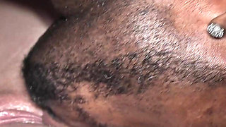 Tatted Blonde Slutted and Creampied in Las Vegas by Big Black 11" Cock