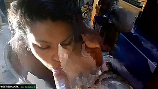 On Her Knees Blowjob #2 - Getting Mouthful of Hot Cum
