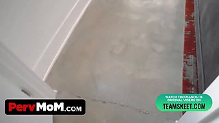 Pervmom - jaw-dropping nymphomaniac shares her sloppy hidden with her stepson and fucks him for the fresh year