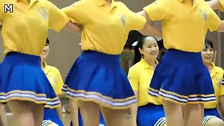 Japanese Cheerleader Miniskirt Upskirt