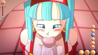 Kame Paradise 2 Uncensored Bulma Gets Her Face Fucked by Foxie2k