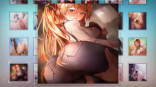 Hentai World Animation Puzzle - Part 7 - Hentai Masturbation by Loveskysanx