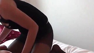 Lesbian Nylon Ass Spanking