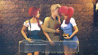Deep throat adventure with Mandy and Sandy in magic coochie chapter two