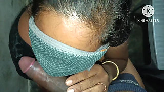 Hot village wife soking hasbend coke