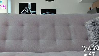 Sweet looking Ebony Teen Solo Masturbation