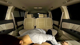 Steamy and Reckless, She Secretly Devours His Cock in the Backseat Thrill of a Lust. - 1