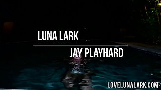 BBW Luna Lark Fucks Jay Playhard's BBC in the Pool