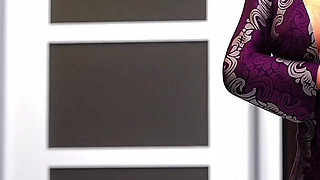 Creampied My Sexy Stepmom While Showering Together - 3D Hentai Animated Porn with Sound - Measuring My Cum