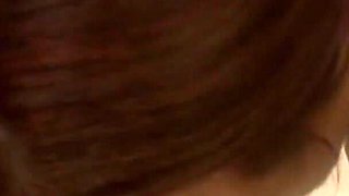 Milf redhead riding on the cock