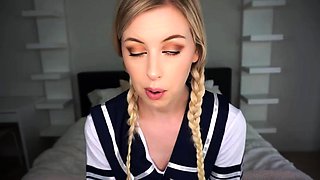 Mystie Mae - Schoolgirl Creampied for Punishment