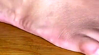 Ebony Girl Smashes Cupcakes with Her Feet