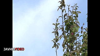 Naughty JAV Star Gives Amazing Blow Jobs for a Steamy Porn Play Finale