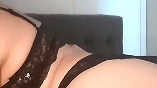 Smoking with Buttplug While Fingering Myself